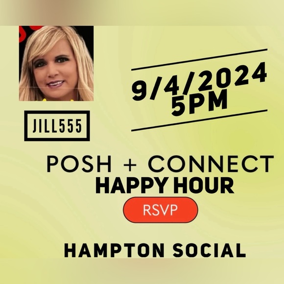 🎉POSH N’ CONNECT NASHVILLE STYLE🎉9/4/2024-HAMPTON SOCIAL FOR HAPPY HOUR - Picture 2 of 15